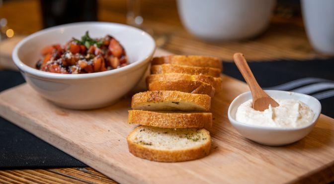 Tomato Bruschetta Appetizer